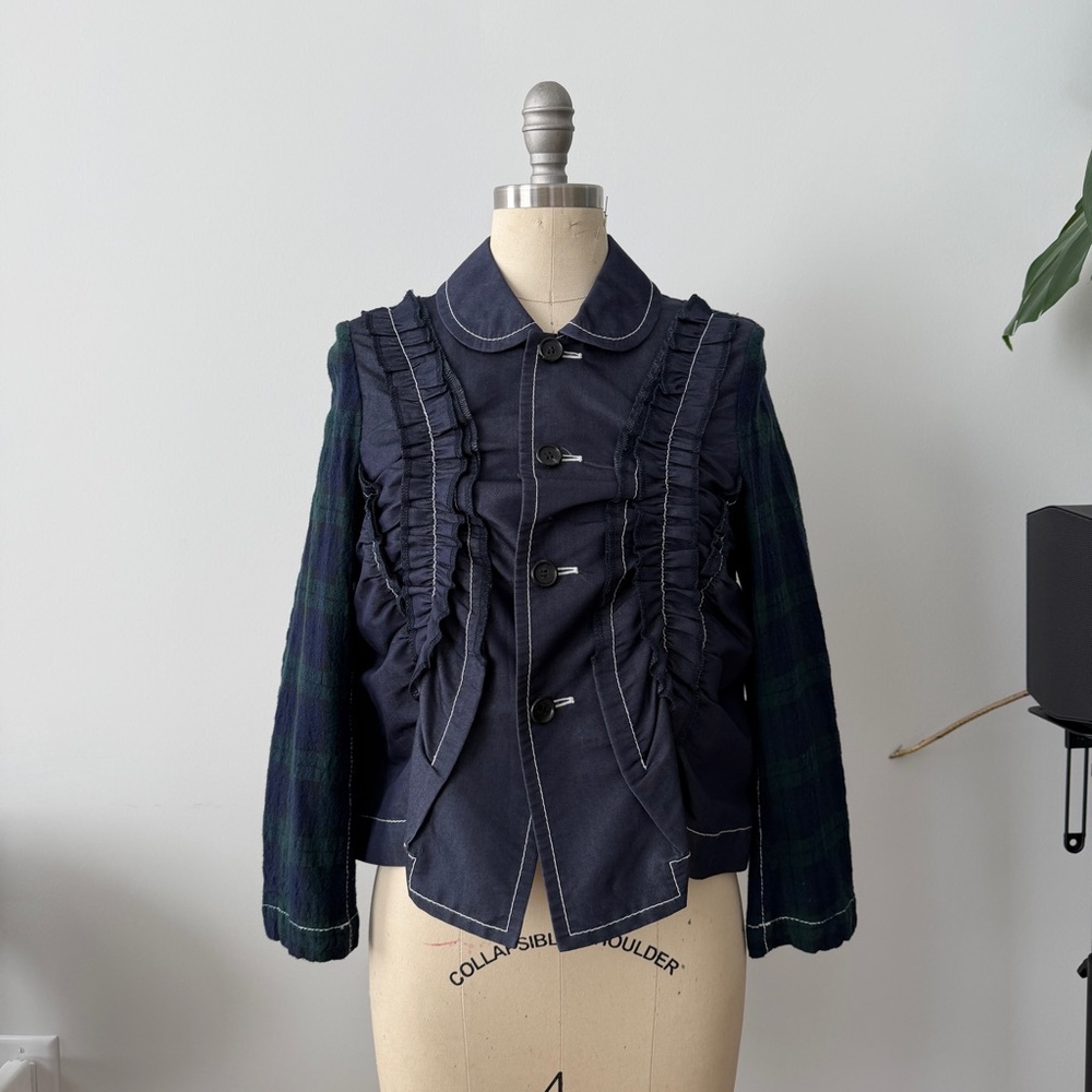 Vintage tricot comme des garcon spring jacket